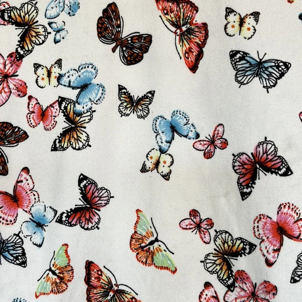 Popular 21  BUTTERFLY‎ Print Shirt - Multicolor Kids M
